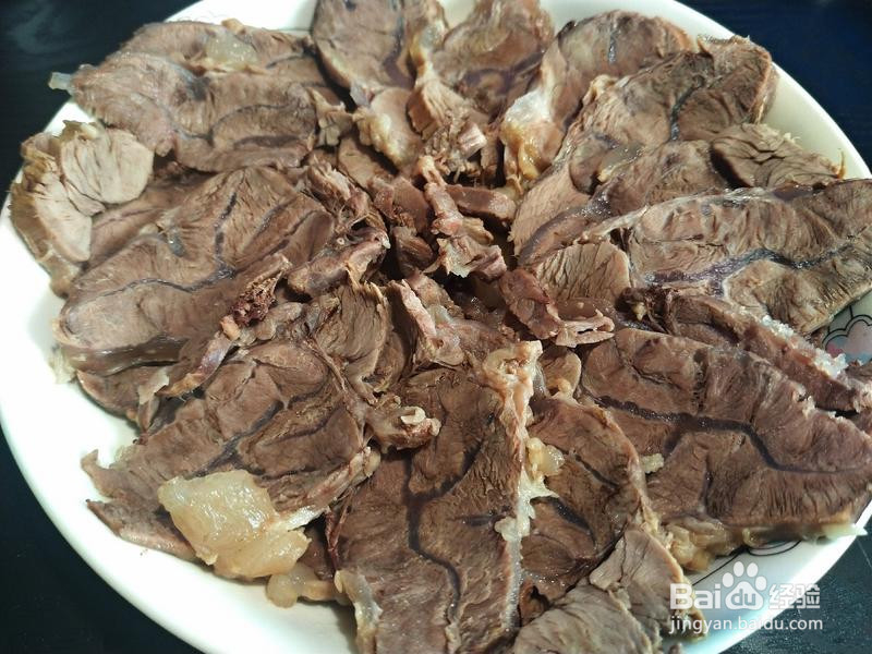 凉拌牛肉怎么做