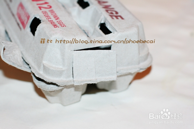 如何用鸡蛋盒做小企鹅（小动物）