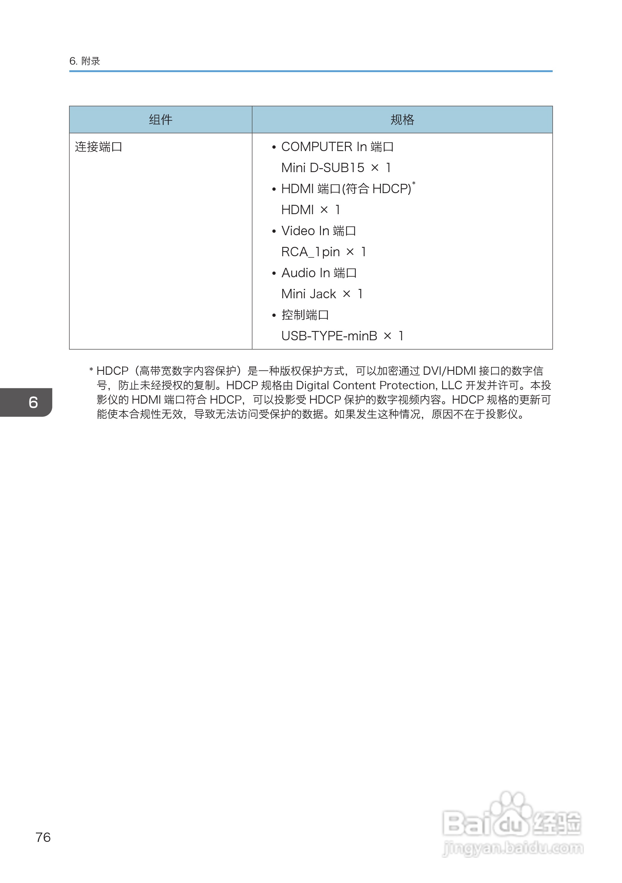 理光PJ WX4130投影机说明书:[8]
