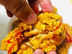 超好吃的无油版炸鸡翅