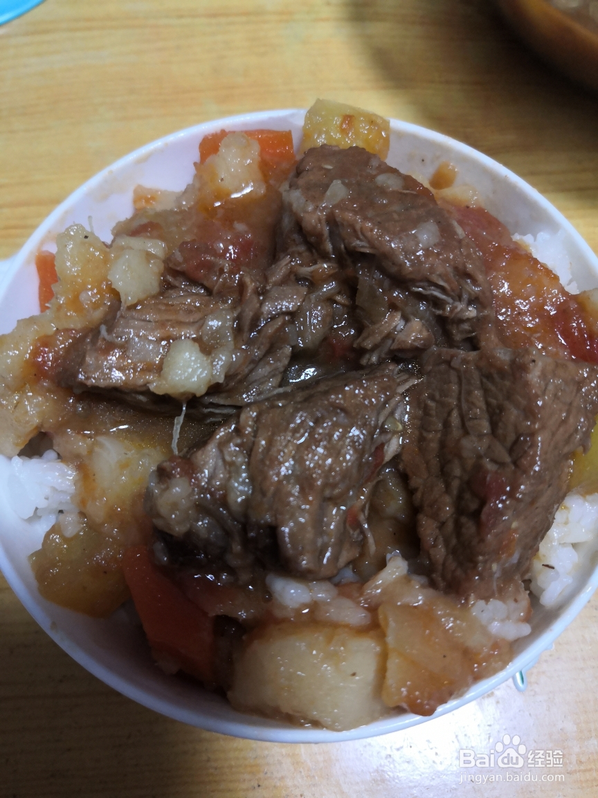 蔬果美食-西红柿炖牛腩的做法