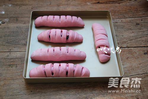 紫薯蜜豆餐包