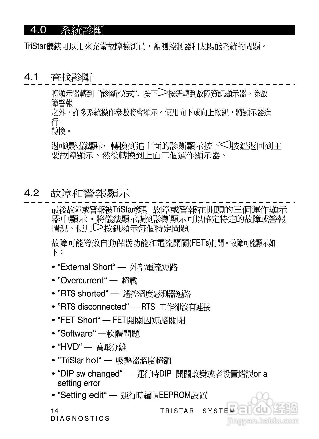 TRISTAR TS-M TS-RM数位控制器安装和操作手册:[2]