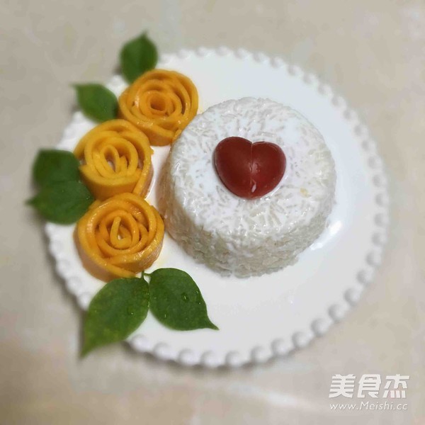 芒果糯米饭的做法