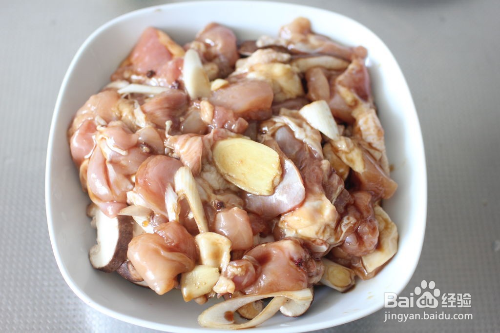 香菇蒸鸡腿怎么做