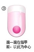 指甲油的涂法