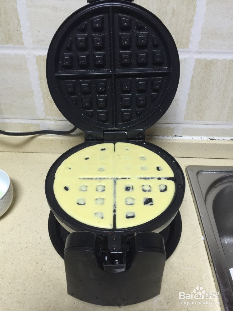 奶酪华夫饼的做法