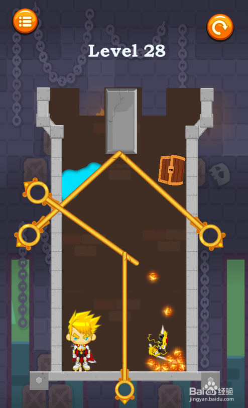 怎样通过Caio Hero Rescue的Level 28？