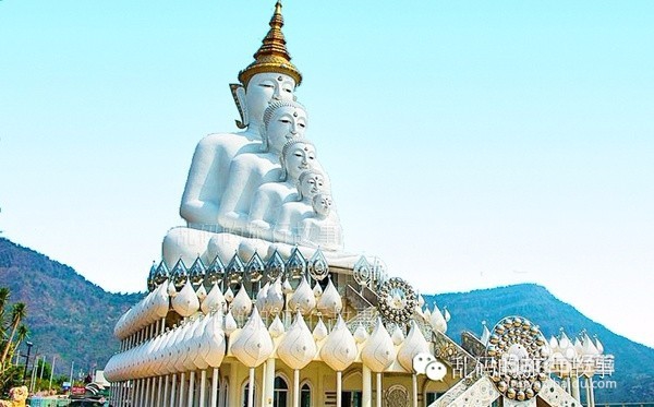 泰寺庙供奉神秘五头佛