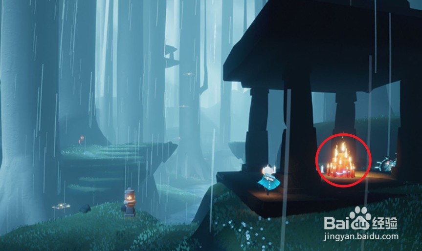 光遇8月20日大蜡烛位置在哪