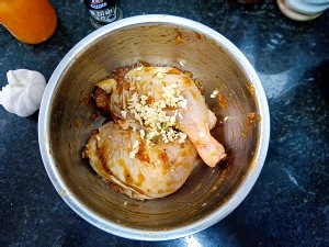 果酱烤鸡腿的做法