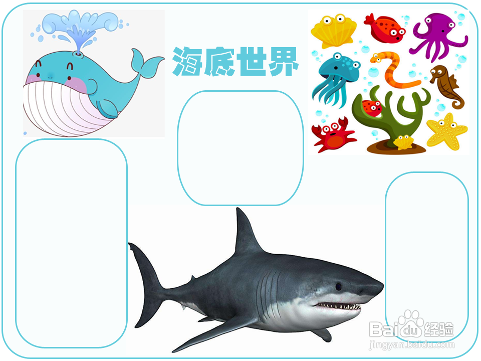 海底世界手抄报简单又漂亮