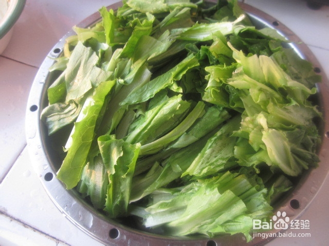 油麦菜之蒜蓉油麦菜