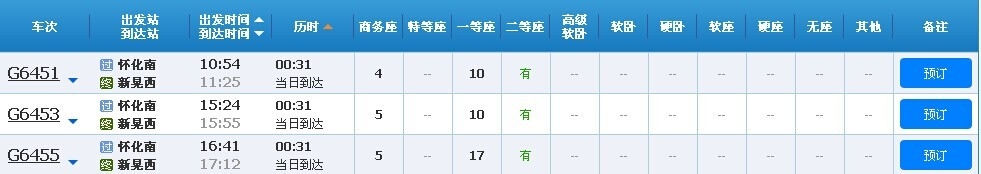 怎么从新晃坐高铁到长沙、怀化