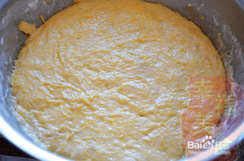 幸福美食:简单易做的枣香玉米面发糕