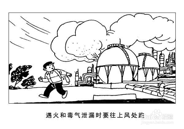 危险品运输发生毒气泄漏该如何逃生