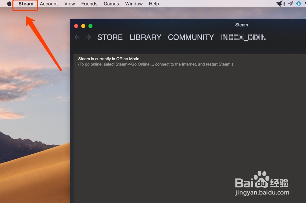 mac steam怎么设置中文