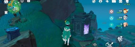 原神雷神龛在哪里？