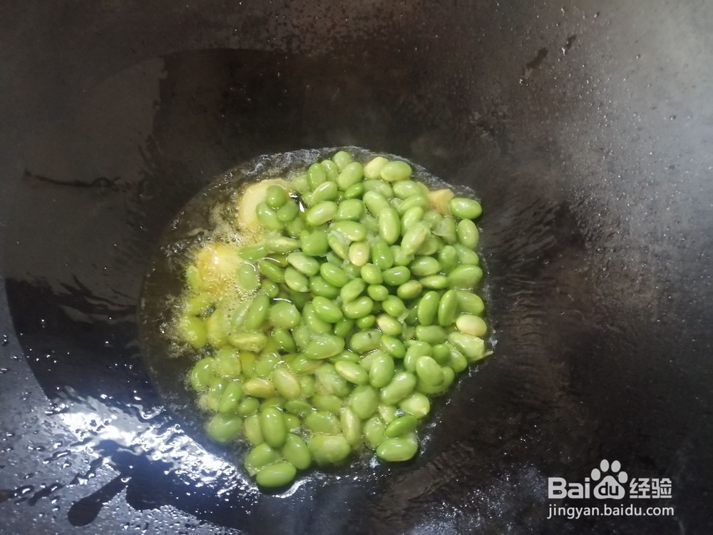 家常菜-青椒毛豆米