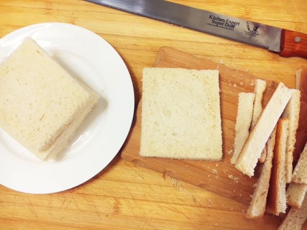 花生酱水果三明治