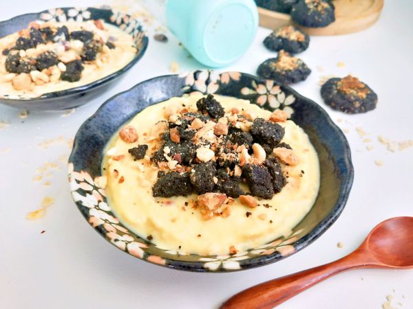 地瓜牛乳燕麦粥