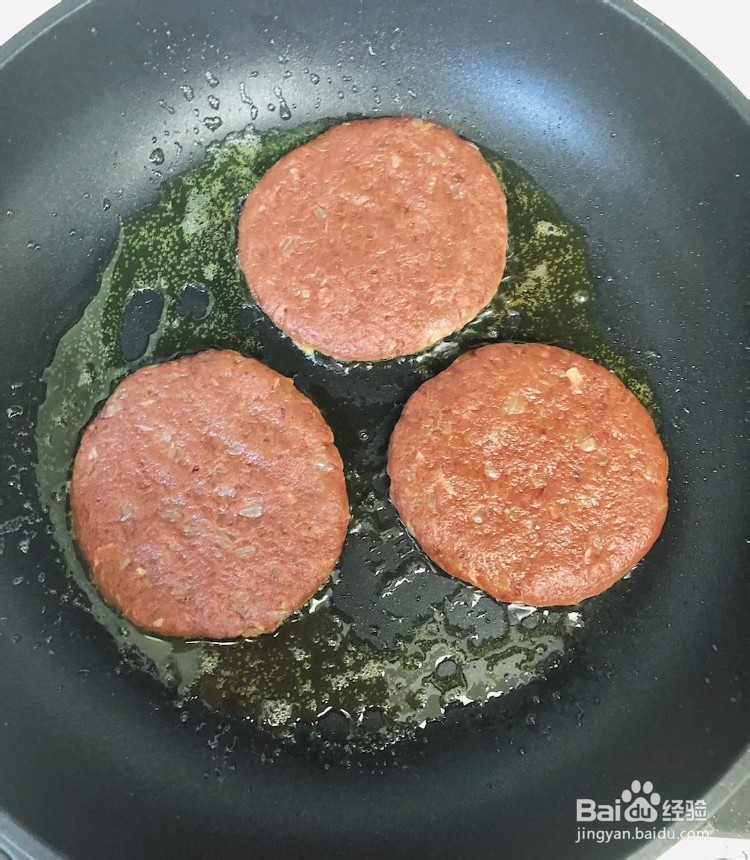 正宗美式牛肉汉堡饼的做法