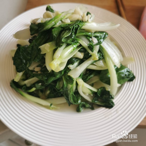 蒜蓉小青菜的做法