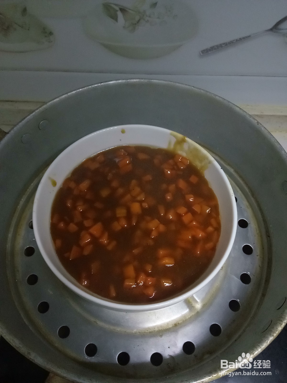金针菇鸡蛋羹