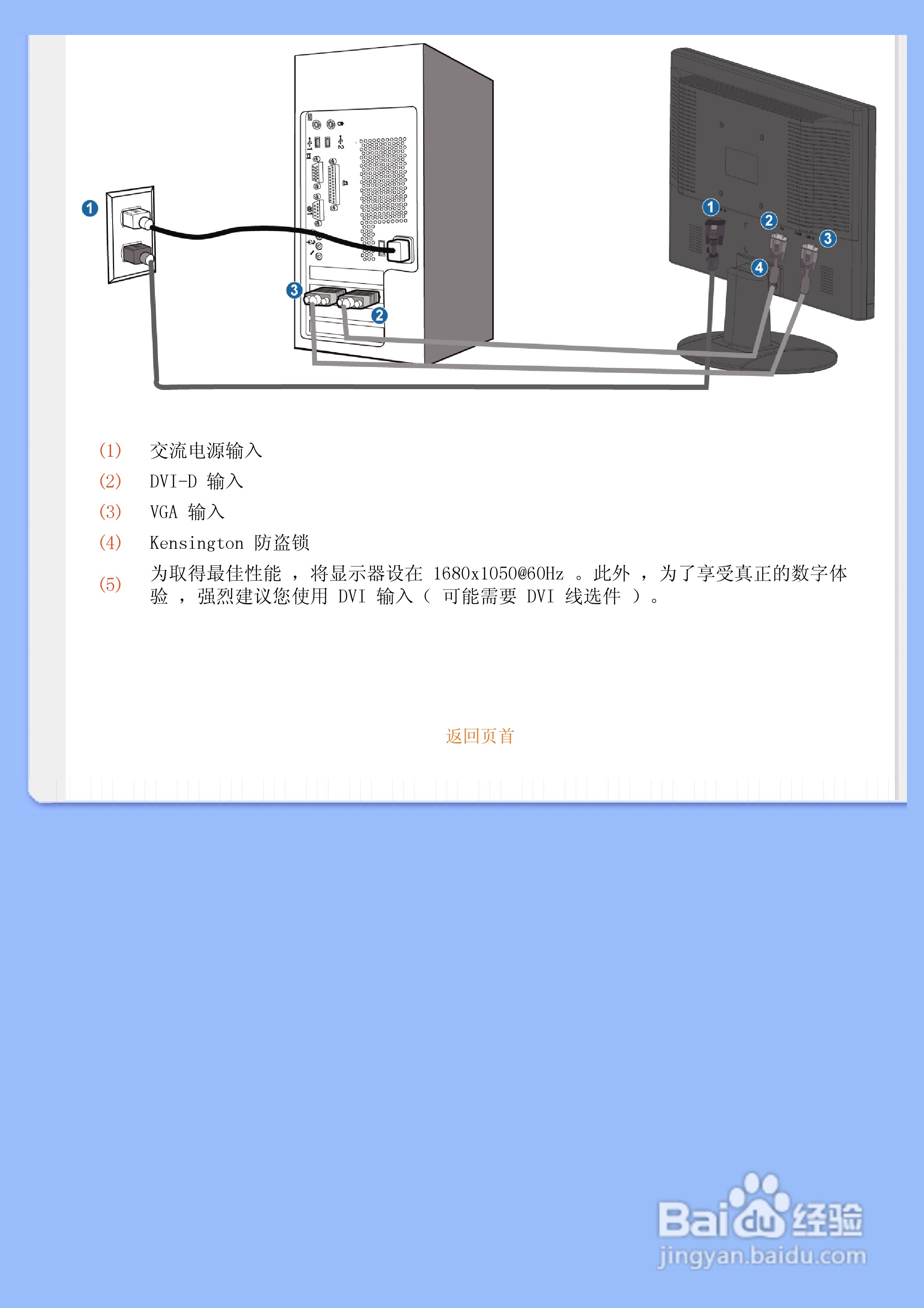 飞利浦200WS8FB/93液晶显示器使用说明书:[5]