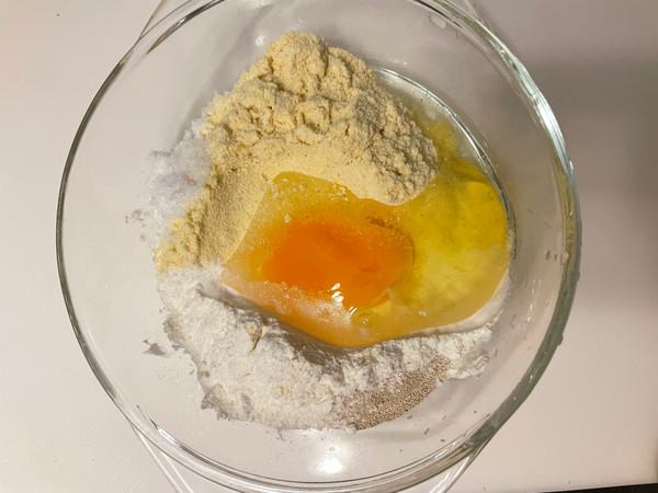 奶香红枣玉米发面饼