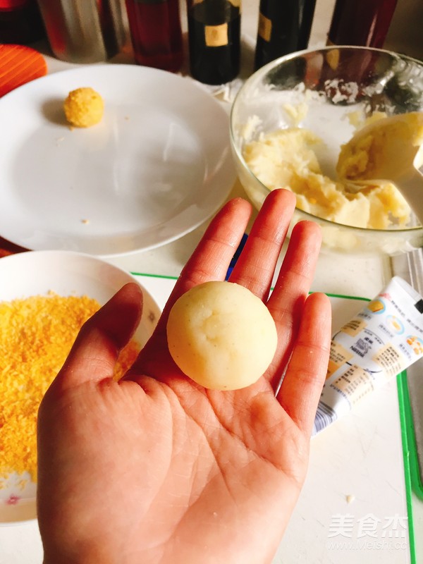 芝士土豆球的做法