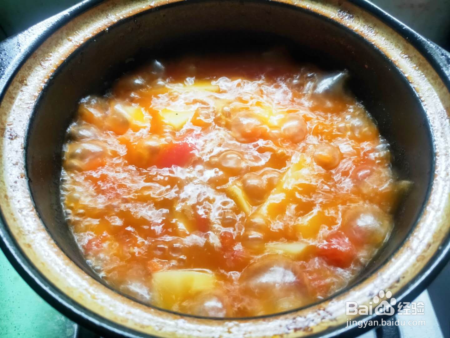 番茄土豆煲---养生菜系列