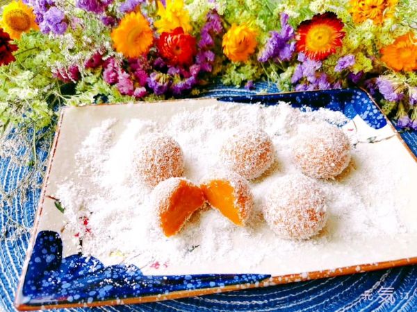 椰香红薯糯米糍