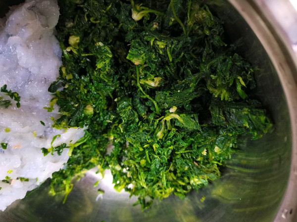 荠菜虾仁猪肉饺