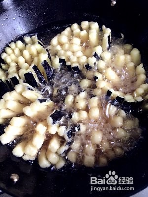 怎么做菊花茄子