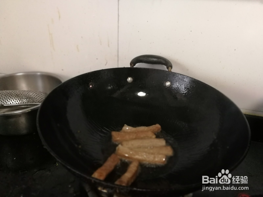 猪肉条炖豆角