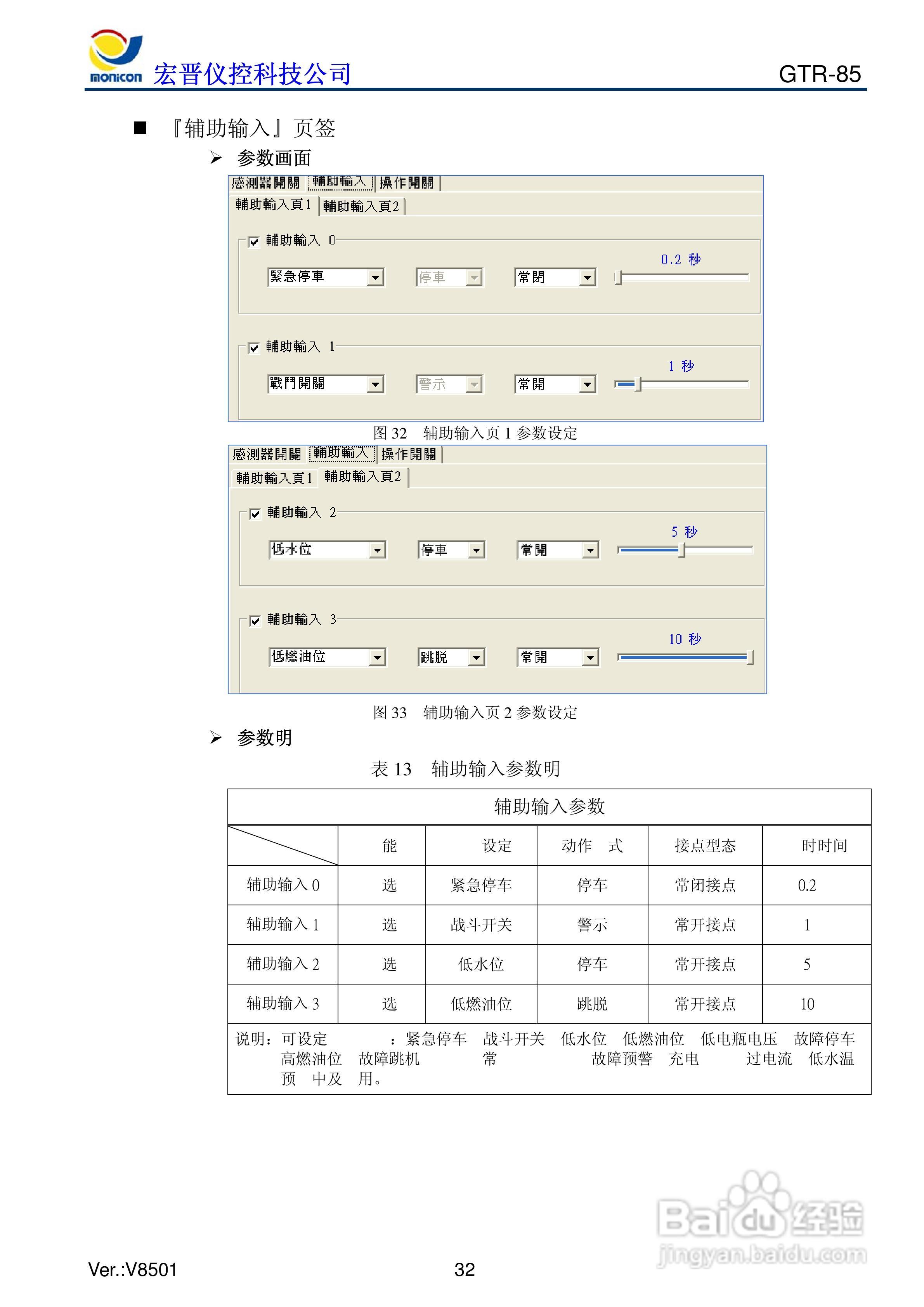 GTR-85发电机控制器说明书:[4]