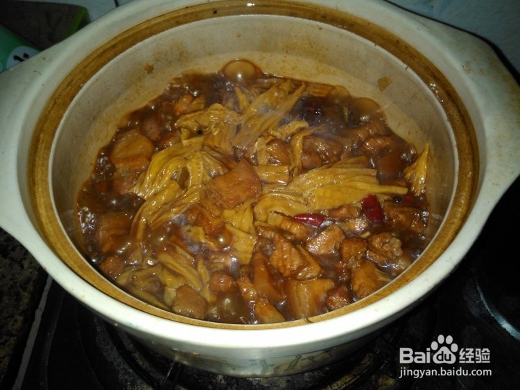 腐竹红烧肉做法