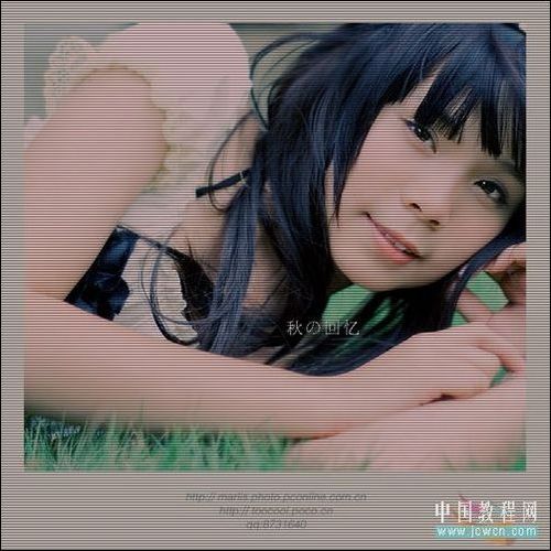 怎样利用PS波浪滤镜制作抽丝效果