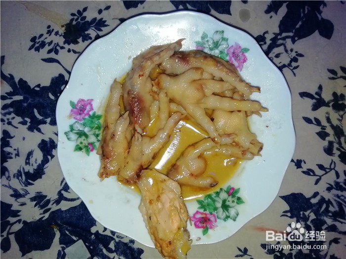 怎么样在家里自己做红烧鸡爪