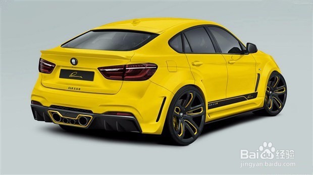 新款宝马X6 2835iF16改装LUMMA宽体包围案例