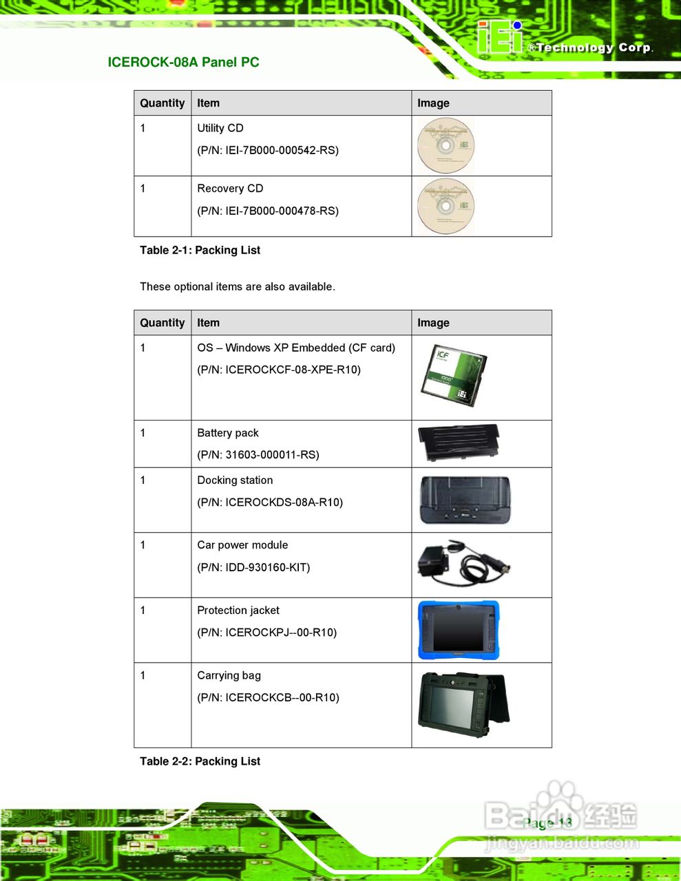 IEI威强ICEROCK-08A车载电脑说明书:[3]