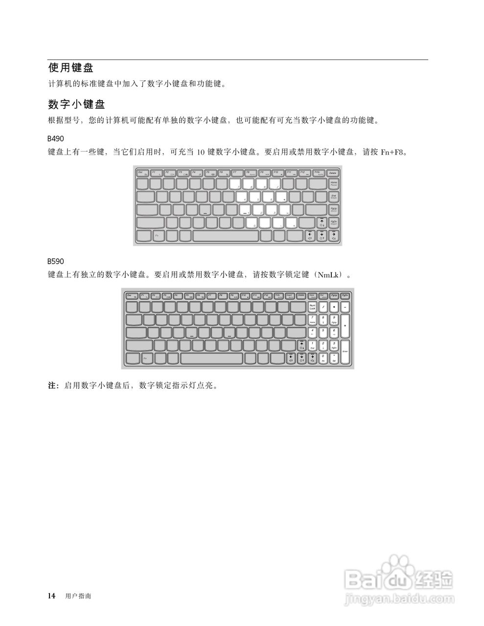 联想B590笔记本电脑使用说明书:[3]