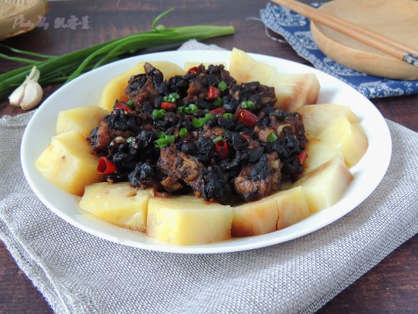 豆豉土豆蒸排骨