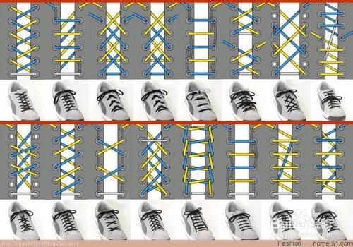 怎么把鞋带系在鞋里_最常见的系鞋带方法