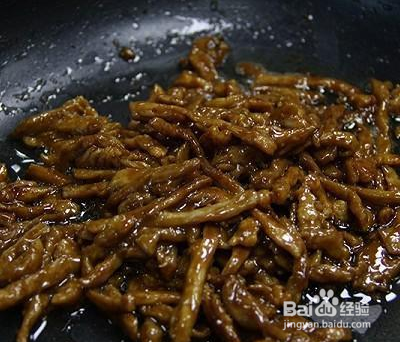 京酱肉丝的做法