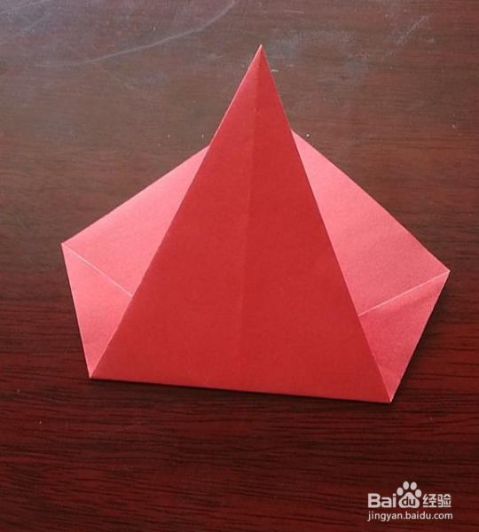 小孔雀的简单折法