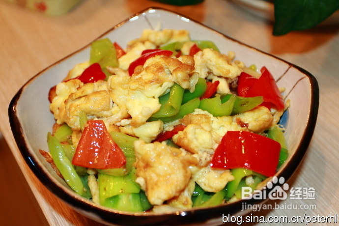 适合小朋友吃的青椒炒鸡蛋