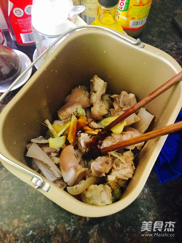 孜然猪手（面包机版）