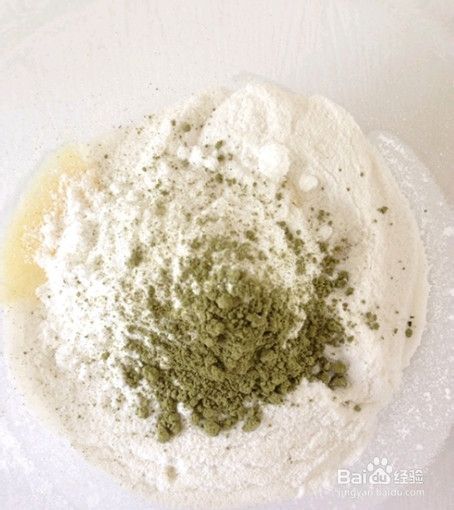 抹茶糯米糍的制作方法